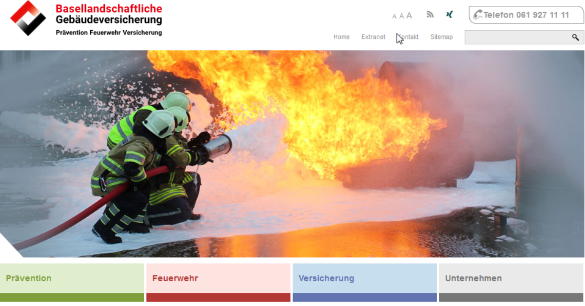 Rettung Basel Stadt Kantonale Feuerwehrausbildung